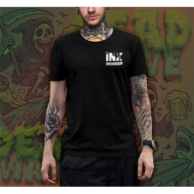Тениска унисекс More Space, Less Stress – Alien Tee II